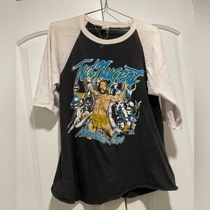 1981 Ted Nugent Intensities Tour Jersey Graphic Tee